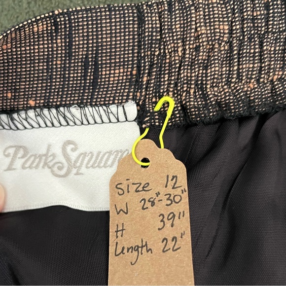 80s Bouclé Brown Skirt - Picture 4 of 6